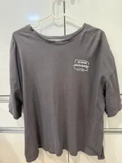 USED品 グレイル バックプリント 半袖 Tシャツ トップス チャコール