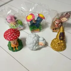 こびとづかん　ソフビ貯金箱 6種セットのサムネイル