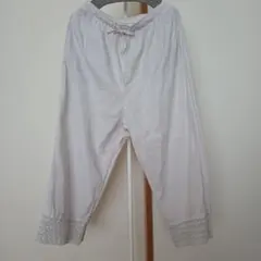 ネストローブ nest Robe リネン近江晒しレース 2wayパンツ - メルカリ