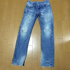 HYSTERIC GLAMOUR スタッズクラッシュデニム ストレート 30 - メルカリ