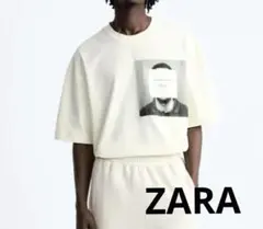 ZARA グラフィック プリント Tシャツ