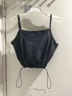 韓国購入　JAJU シャカシャカ素材　バルーンY2Kキャミソールトップス
