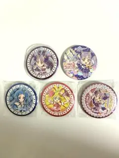 キミとアイドルプリキュア 缶バッジ5個セット 約7cm