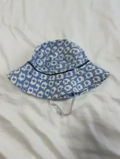 青色のバケットハット 52cm