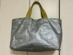 Factory Omoto トートバッグ シルバー