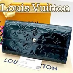 Louis Vuitton ポルトフォイユ サラ ヴェルニ 長財布 9826 - メルカリ
