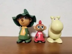 PUULELUT 北欧レア　プーレルット木製ミニ人形ムーミンスナフキンリトルミィ