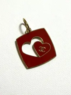 【14時迄の購入で即日発送】CHANEL限定品　ハートチャーム　バレンタイン