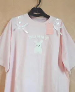 うさぎアップリケTシャツ♡のサムネイル
