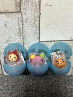 たまごっちカラフルマルチチャーム ガチャガチャ ふらわっち めめっち いちごっち