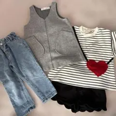 子供服おまとめ　お出かけコーデ