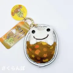 【新品】かえるのピクルススマイルカレーハウスカラビナマスコットキーホルダー