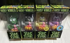 ☆Rat Fink☆フィギュア Wacky Wobbler 【3体セット】 - メルカリ