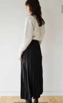 CLANE LAME DOT WRAP SKIRTのサムネイル