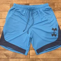 【極美品】アンダーアーマー ハーフパンツ バスケ バスパン 2XL