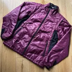 Y2K　00s　オークリー　中綿　ジャケット　2way　パープル　ジップ　ベスト
