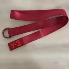 Y-3 レッド　ナイロン ベルトのサムネイル