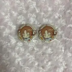 あんスタ 月永レオ 缶バッジ ホリデー アニカフェ
