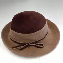 GINZA Vogue CHAPEAU ORIGINAL リボン付き グレー