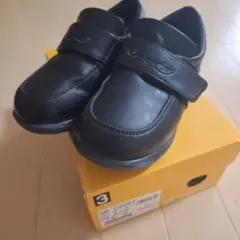 MOONSTAR ブラック フォーマルシューズ　19.0cm