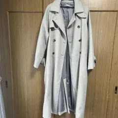 sakishimatokyo フェイクウールトレンチコート