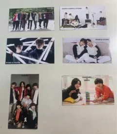 なにわ男子　厚紙&データカード27枚