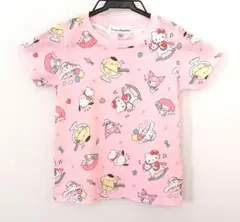 サンリオ　半袖Tシャツ　キティ　マイメロ　クロミ　シナモン　ポムポム　ポチャッコのサムネイル