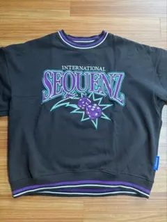【美品】SEQUENZ 黒スウェット L