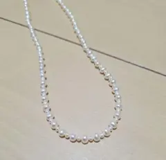 淡水パールネックレス ロング アジャスター付き