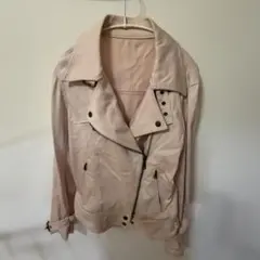VIVAYOU ライダース ジャケット ピンクのサムネイル