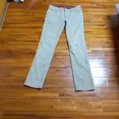 베이지 슬림핏 치노