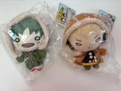 ヒロアカ　にとたん　ぬいぐるみ　緑谷＆爆豪セット