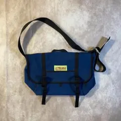 Manhattan Portage メッセンジャーバッグ ネイビー イエロータグのサムネイル
