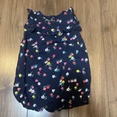 こ*カ様 baby GAP 花柄ロンパース 12-18ヶ月
