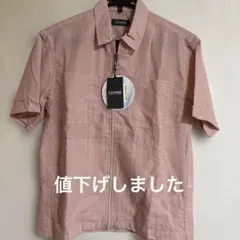 U.P renoma 半袖シャツ M ピンクのサムネイル