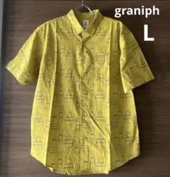 graniph こけし柄　半袖シャツ　L 未使用品　グラニフのサムネイル