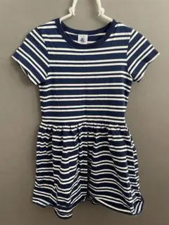 PETIT BATEAU 半袖ワンピース 104cm 4ans