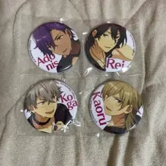 ハッシュタグ UNDEAD 缶バッジ 朔間零 羽風薫 大神晃牙 乙狩アドニス