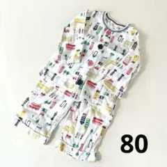 コンビミニ ガーゼパジャマ ロンドン 80