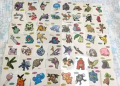 56枚*ポケモンパンシールセット*比較的美品