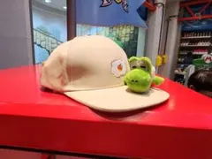 USJ ヨッシー マスコット付きキャップ タグ付き - メルカリ