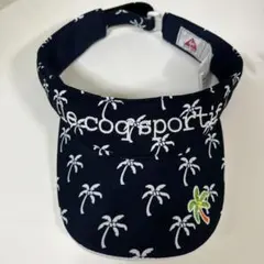 le coq sportif ゴルフレディースサンバイザーネイビー