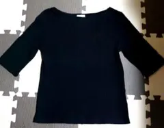 GU ブラック 半袖 Tシャツ
