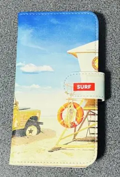 ヴィレヴァン ボートレース イラスト マルチ手帳型スマホケース コラボ