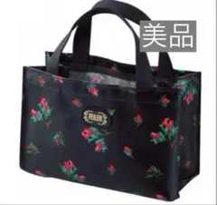 美品　FEILER フェイラー　リアローズ　ミニバッグ　ブラック