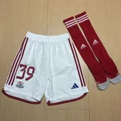 横浜F・マリノス adidas ハーフパンツ 39サイズ ソックス付き