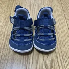 IFME 14.5センチ　ネイビー サンダル ベルクロ