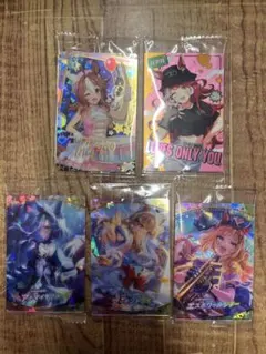 ウマ娘プリティーダービー ツインウエハースカード 5点