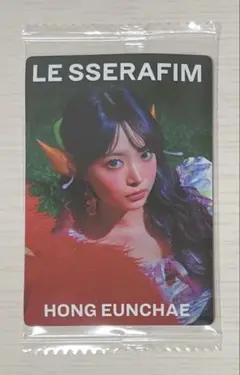 LE SSERAFIM ‘CRAZY’ シール(HONG EUNCHAE)