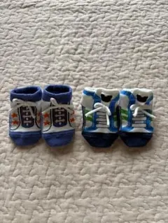 ミキハウス ベビー靴下 9〜11cm 2足セット